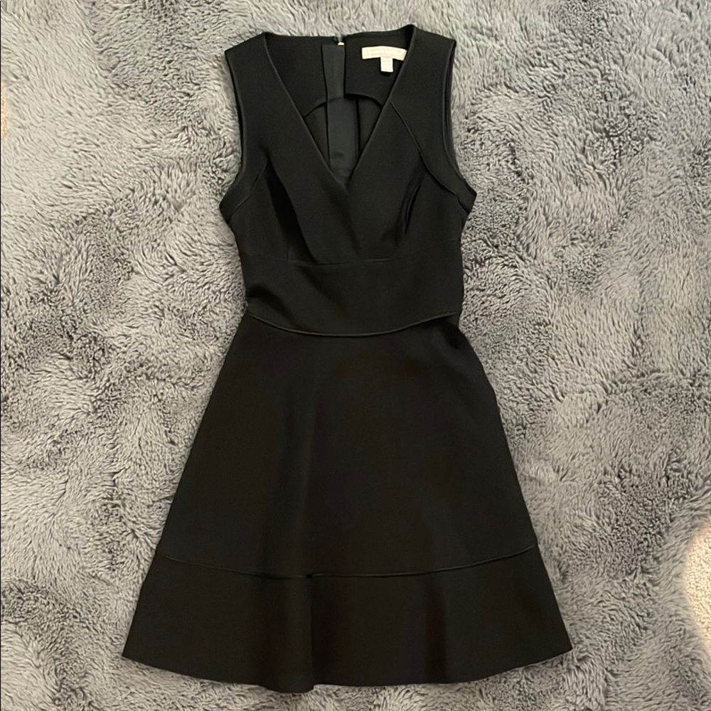 Banana Republic A Line Black Mini Dress